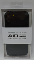 Накладка для i-Phone 12 Pro Max 6.7" K-Doo Air Skin пластик черная