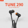 Наушники с микрофоном JBL T290 черные