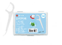 Зубная нить Xiaomi BEHEART Floss Pick (50шт) белая