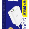 Сетевое зар. устр. Hoco C57A 1USB/1C 3A 18W белое