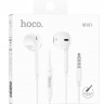 Наушники с микрофоном Hoco M101 1.2м белые
