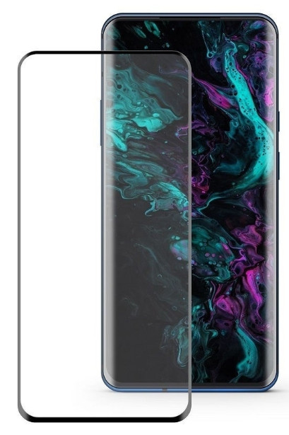 Защитное стекло для One Plus 7T Pro 3D полный экран  черное