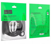 Патчкорд Hoco US02 RJ45-RJ45 3м черный