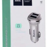 Автомобильное заряд. устр. Hoco Z1 2USB 2.1А черное