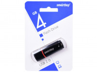 USB флеш накопитель Smartbuy 4GB Crown Black (SB4GBCRW-K)
