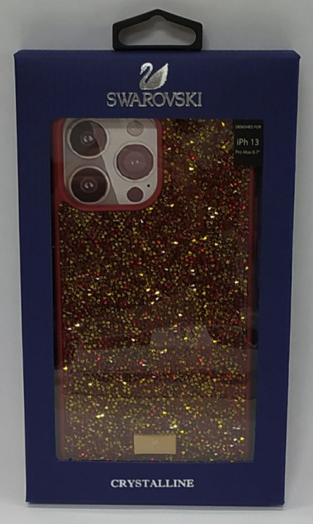 Накладка для i-Phone 13 Pro Max 6.7" Swarovski в ассортименте
