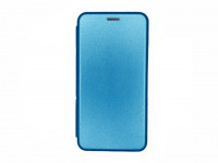 Чехол-книжка Fashion Case для i-Phone 11 6.1" кожаная боковая голубой