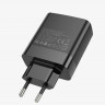 Сетевое зар. устр. Hoco C127A 3USB/1C 45W черное