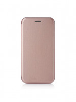 Чехол-книжка Fashion Case i-Phone 7/8 кожаная боковая розовое золото