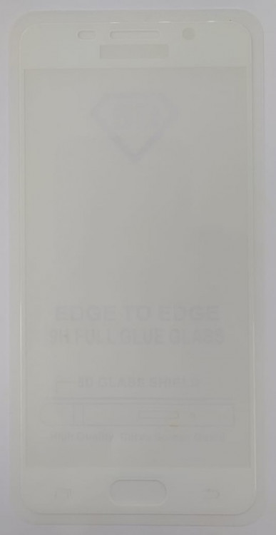 Защитное стекло для Samsung Galaxy A5 (2016) 9D белое