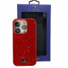 Накладка для i-Phone 13 Pro DFANS Starlight силикон перламутровая рамка