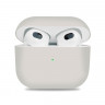 Силиконовый чехол для AirPods 3 бежевый