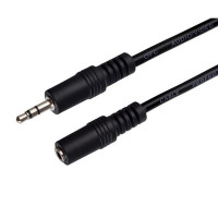 Кабель Jack 3.5mm штекер↔Jack 3.5mm гнездо Perfeo, 3m (J2202)