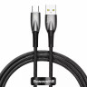 Usb Кабель-зарядка TYPE-C Baseus Glimmer Series 100W 1м CADH000401 чёрный