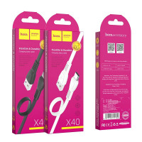 Usb Кабель-зарядка Type-C Hoco X4 1м чёрный