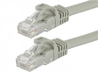 Патчкорд Atcom UTP кат.5е RJ-45 штекер↔RJ-45 штекер, 3м серый (AT4718)