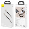 Кабель-зарядка Type-C на Lightning Baseus Cafule Metal 20W 2м (CATLJK-B01) черный