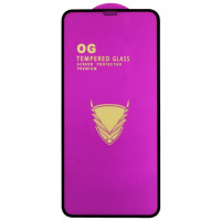 Защитное стекло для Xiaomi Redmi Note 9 OG Purple черное