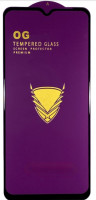 Защитное стекло для Samsung Galaxy A23 OG Purple черное