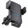 Держатель c беспроводной зарядкой Baseus Wisdom Auto Alignment Car Mount (CGZX000101) черный