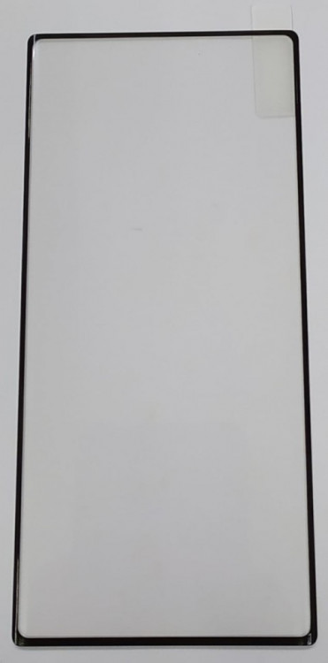 Защитное стекло для Samsung Note 10 3D полный экран черное