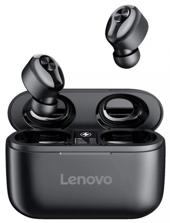 Беспроводные наушники TWS Lenovo HT18 BT5.0/40mAh/4ч черные