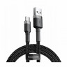 Usb Кабель-зарядка TYPE-C Baseus Cafule 2A 2м (CATKLF-CG1) черный