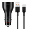 Автомобильное заряд. устр. Huawei P0015 2USB/1C 4.4A 88W черное