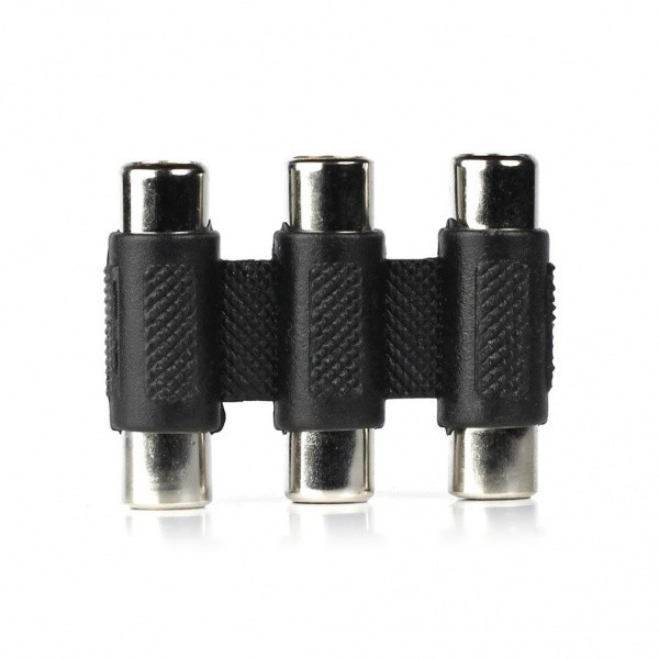 Бочонок удлинительный 3xRCA (мама)-3xRCA (мама) Smartbuy A200