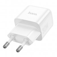 Сетевое зар. устр. Hoco N32 1C 30W белое
