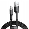 Usb Кабель-зарядка TYPE-C Baseus Cafule 2A 3м (CATKLF-UG1) черный