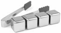 Охлаждающие камни для напитков Xiaomi Circle Joy Stainless Steel Ice Cubes CJ-BK03 4шт серебро