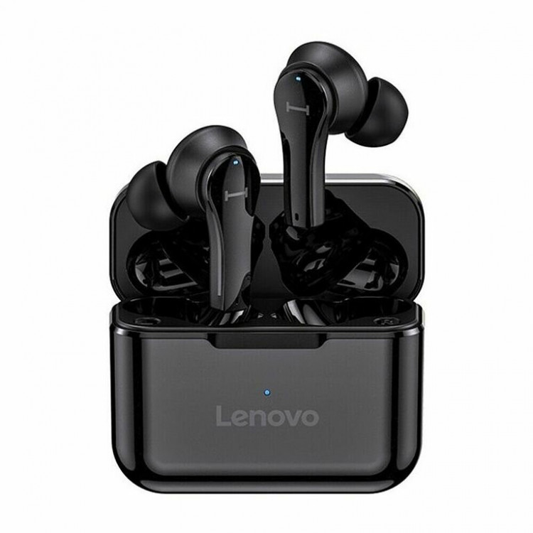 Беспроводные наушники TWS Lenovo QT82 BT5.0/40mAh/3.5ч чёрные