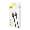 Usb Кабель-зарядка TYPE-C Baseus Cafule 2A 2м (CATKLF-C91) чёрно-красный