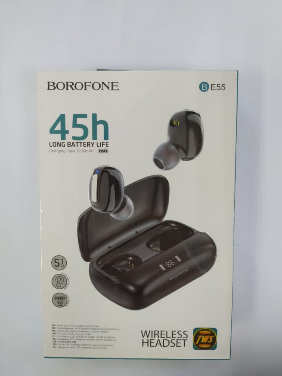 Беспроводные наушники TWS Borofone BE55 TWS чёрный