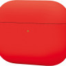 Силиконовый чехол для AirPods 3 красный