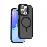 Накладка для i-Phone 15 Pro Max Wiwu Magsafe FGG-011 матовая черная