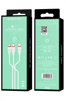 Usb Кабель-зарядка Borofone X17 3-in-1 Enjoy Lightning/Micro/Type-C 2.4A 1м силиконовый белый