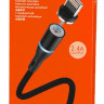 Usb Кабель-зарядка Lightning Магнитный Borofone BU16 3A 1.2м черный