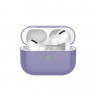 Силиконовый чехол для AirPods 3 лаванда