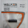 Переходник Walker WA-017 Lightning (папа) на AUX 3.5мм (мама) черный