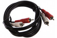Кабель 2xRCA (папа) - 2xRCA (папа) Perfeo (R3002) 1.5м