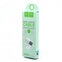 Usb Кабель-зарядка Lightning Hoco X1 Rapid 1м 2.4А силиконовый белый (2шт. в упаковке)