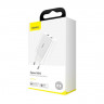 Сетевое зар. устр. Baseus GaN Mini Quick Charger 1USB+1C 45W (CCGAN-Q02) белое