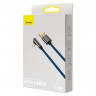 Usb Кабель-зарядка Lightning Baseus 1м (CACS000003) угловой синий