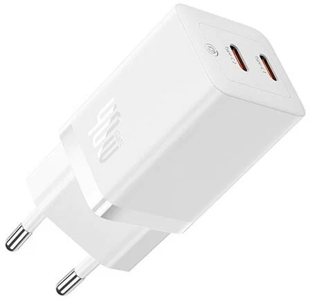 Сетевое зар. устр. Baseus GaN5 Pro Fast Charger C+C 40W CCGP1801012 белое