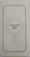 Накладка для i-Phone 12/12 Pro 6.1" силикон MagSafe Clear Case