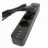 Perfeo сетевой фильтр "POWER SPRING", 2500W, 2,0м, 3 розетки, 2USB +1TYPE-C (QC3.0+PD 20W) белый.