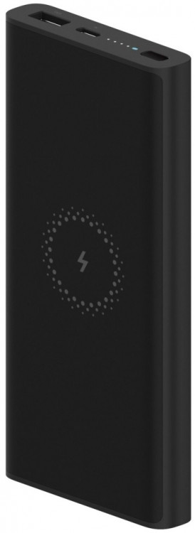Powerbank с функцией беспроводной зарядки Xiaomi 10000 мАч 1USB+Type-C WPB15PDZM черный