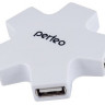 USB-хаб Perfeo 4 порта (PF-HYD-6098H) белый